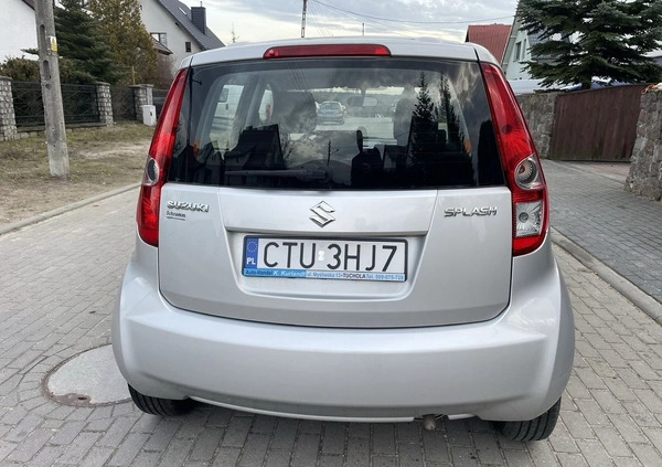 Suzuki Splash cena 13300 przebieg: 127000, rok produkcji 2010 z Suchedniów małe 232